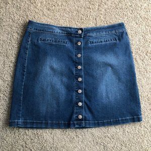 Women's Wallflower Brand Denim Skirt